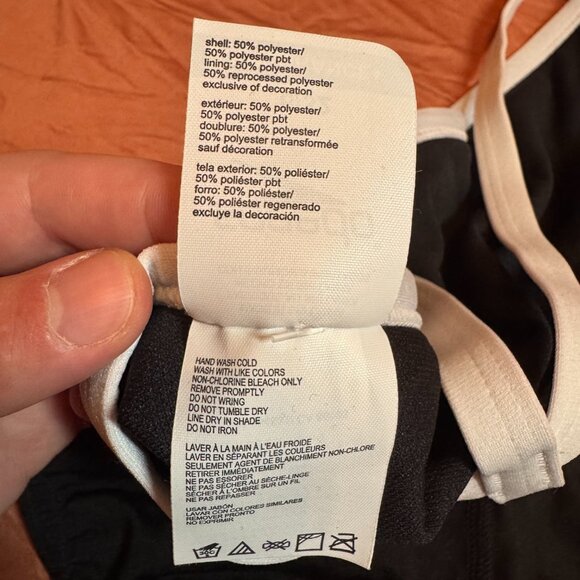 Speedo Endurance+ Flyback Training One Piece Swimsuit - Black/White - 6/32 - Picture 7 of 9